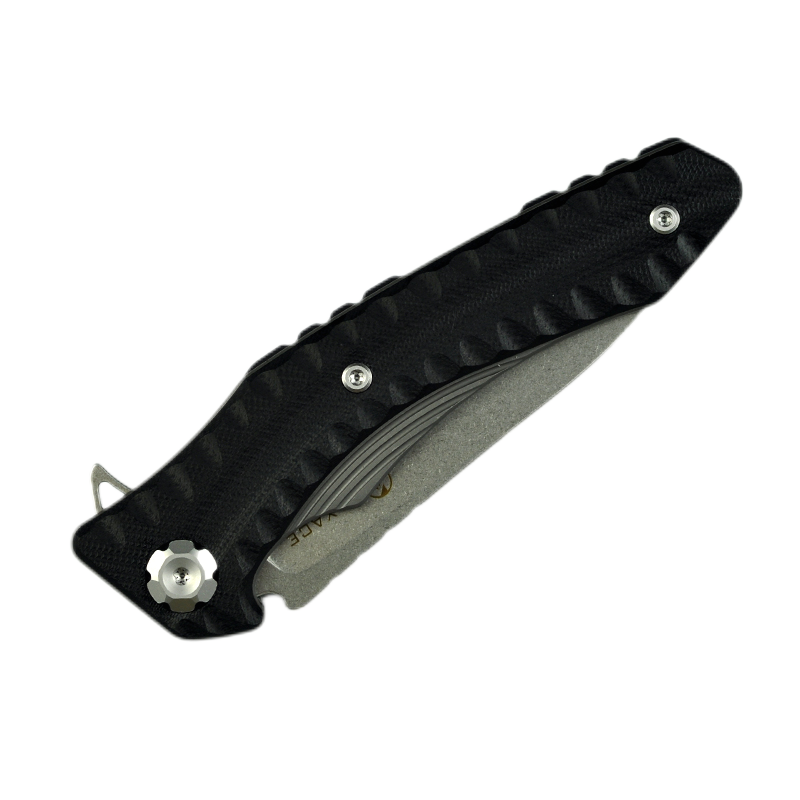Maxace Knives 狂徒二代 K110钢 G10柄 黑色柄 258