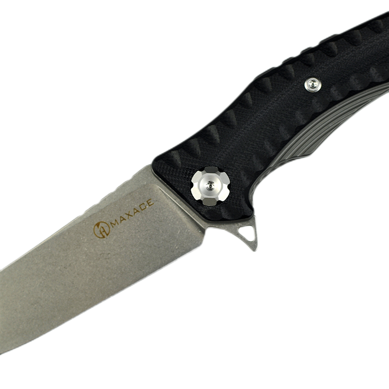 Maxace Knives 狂徒二代 K110钢 G10柄 黑色柄 258