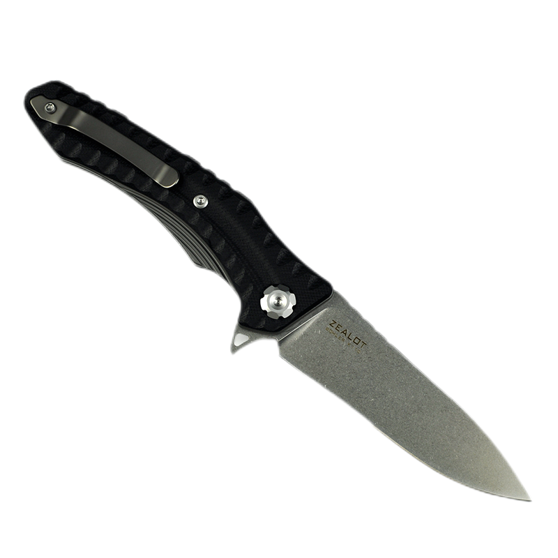 Maxace Knives 狂徒二代 K110钢 G10柄 黑色柄 258