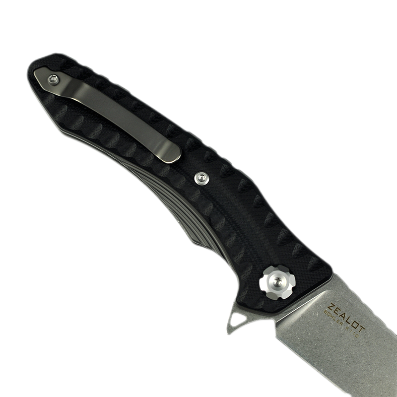 Maxace Knives 狂徒二代 K110钢 G10柄 黑色柄 258