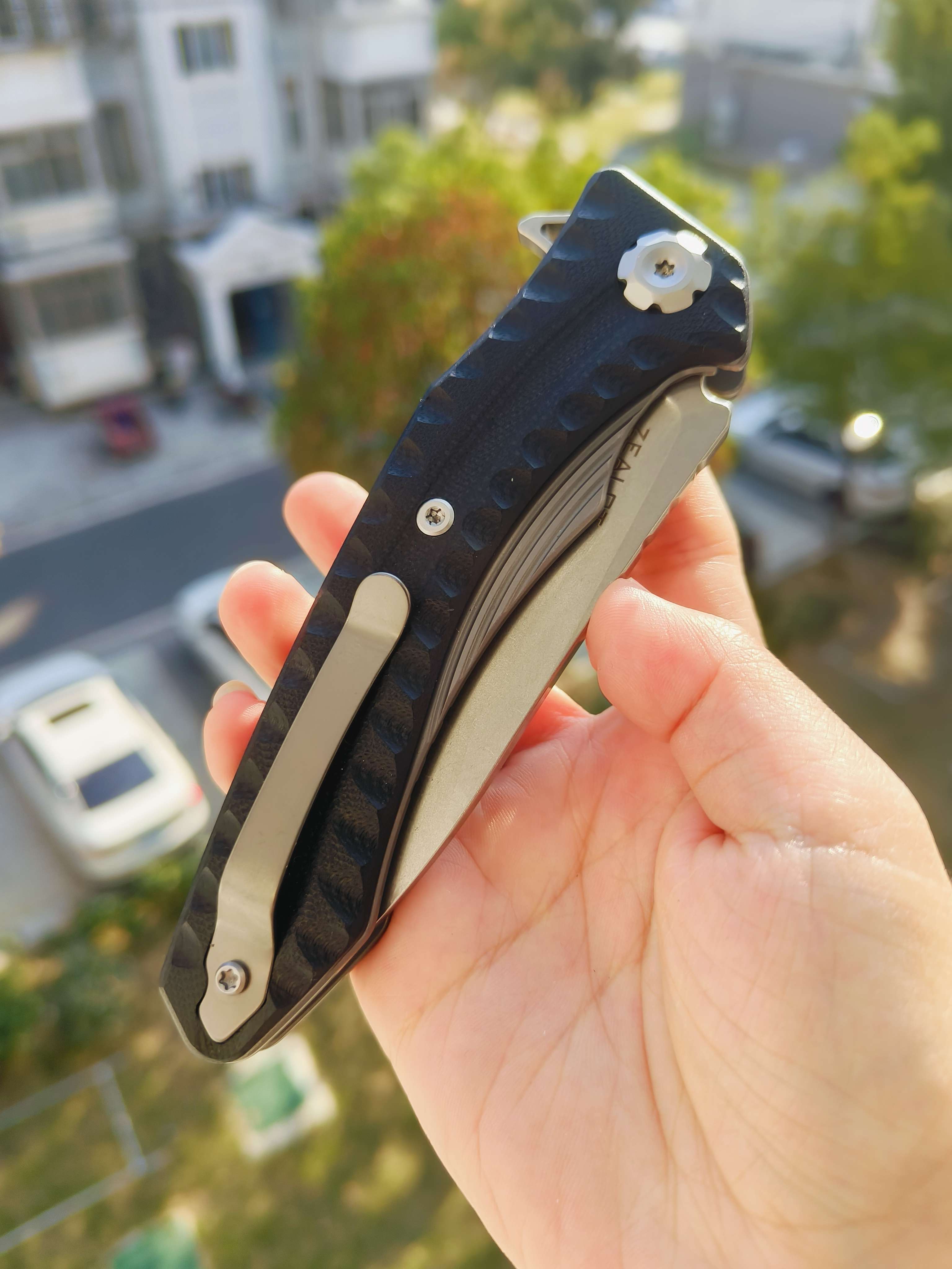 Maxace Knives 狂徒二代 K110钢 G10柄 黑色柄 258