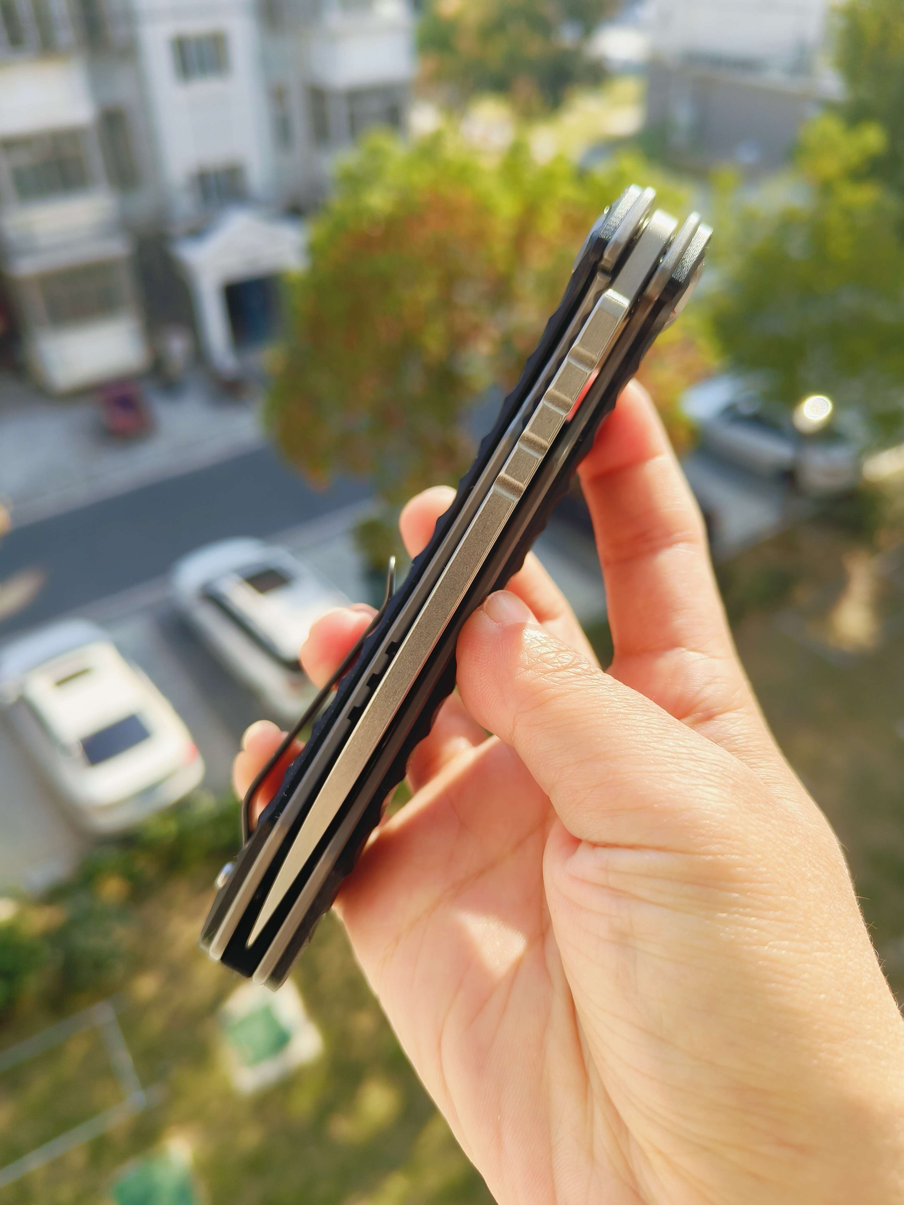 Maxace Knives 狂徒二代 K110钢 G10柄 黑色柄 258