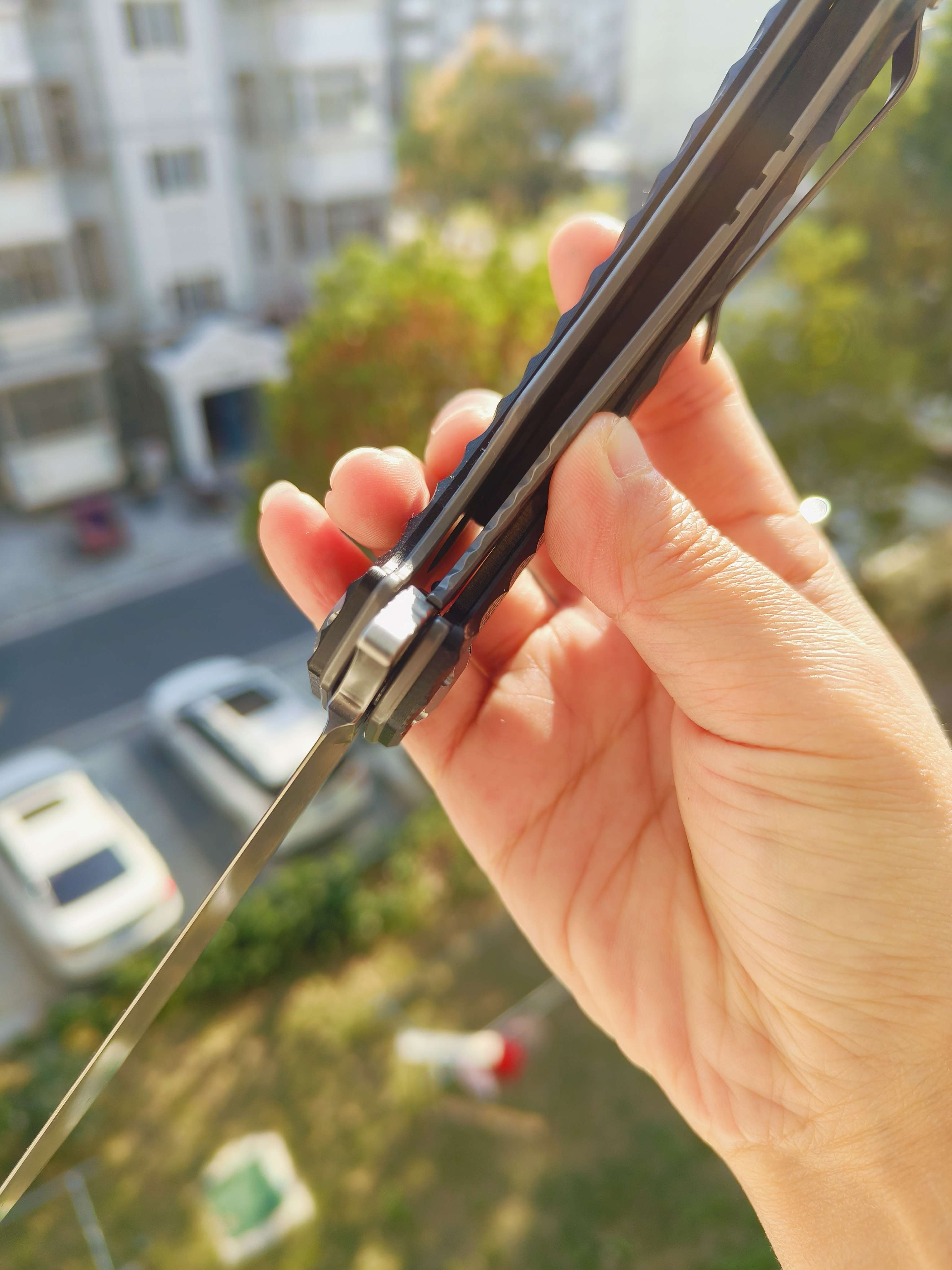 Maxace Knives 狂徒二代 K110钢 G10柄 黑色柄 258