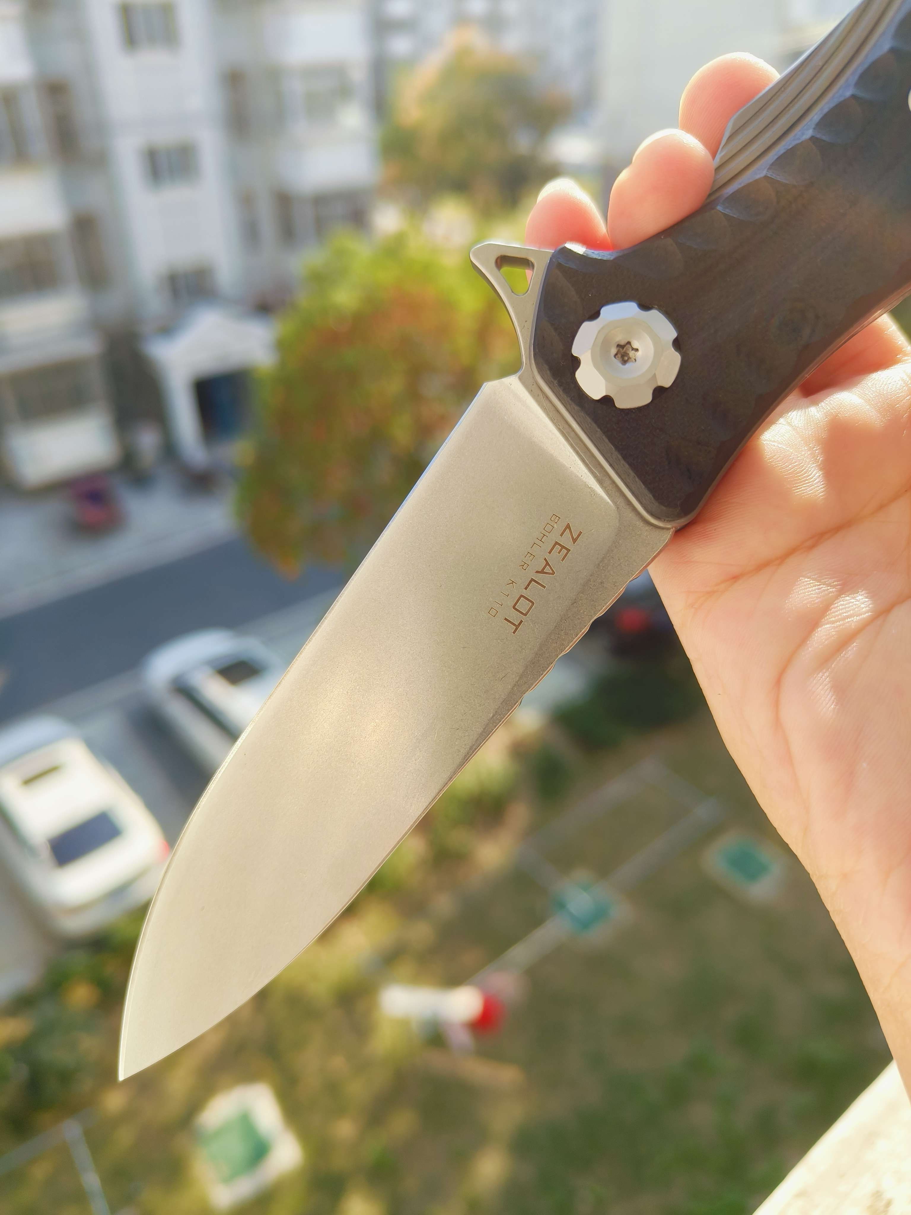 Maxace Knives 狂徒二代 K110钢 G10柄 黑色柄 258