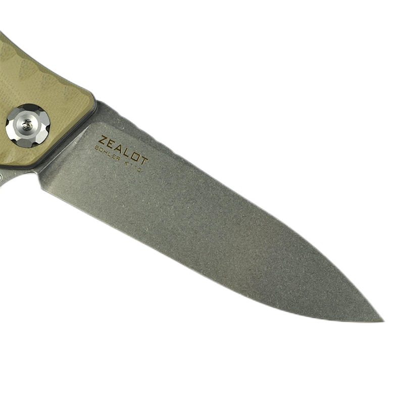 Maxace Knives 狂徒二代 K110钢 G10柄 沙漠色 258