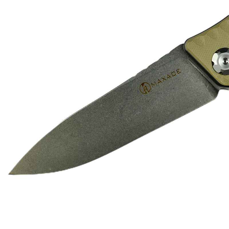 Maxace Knives 狂徒二代 K110钢 G10柄 沙漠色 258