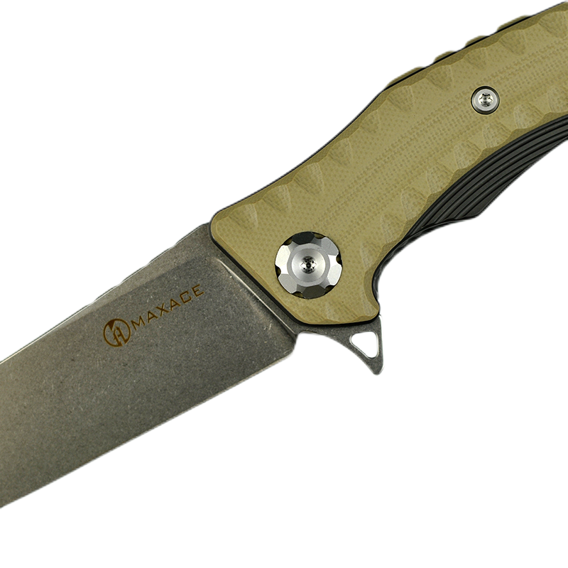 Maxace Knives 狂徒二代 K110钢 G10柄 沙漠色 258