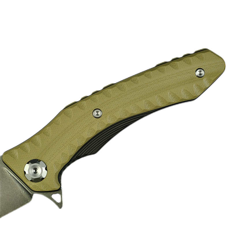 Maxace Knives 狂徒二代 K110钢 G10柄 沙漠色 258