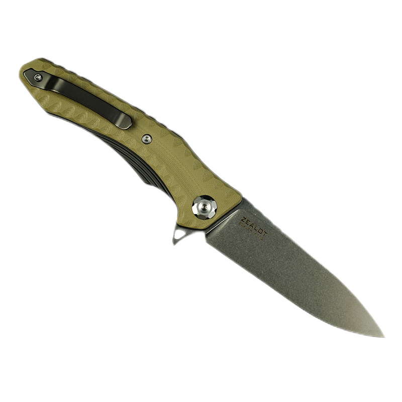 Maxace Knives 狂徒二代 K110钢 G10柄 沙漠色 258