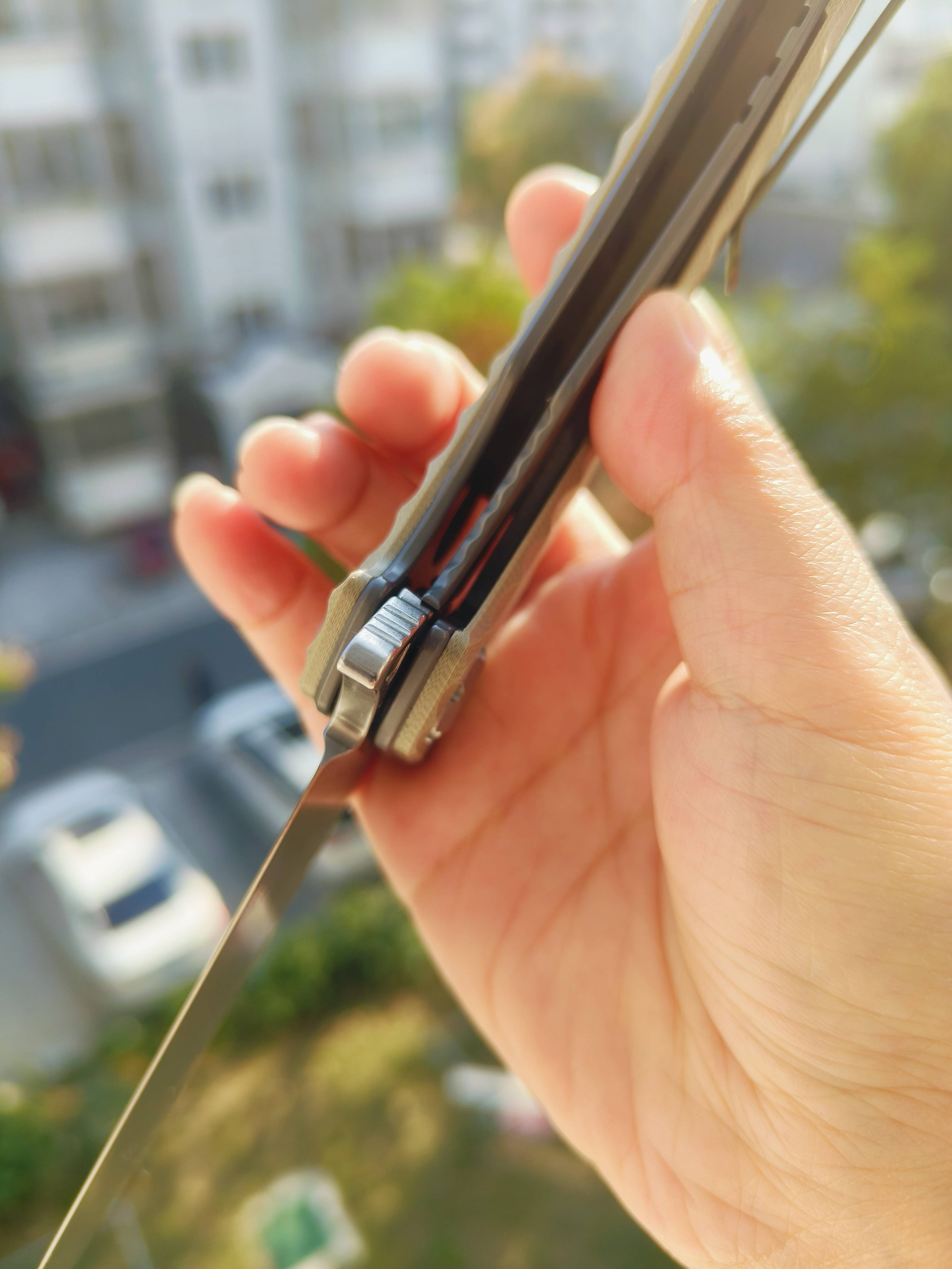 Maxace Knives 狂徒二代 K110钢 G10柄 沙漠色 258
