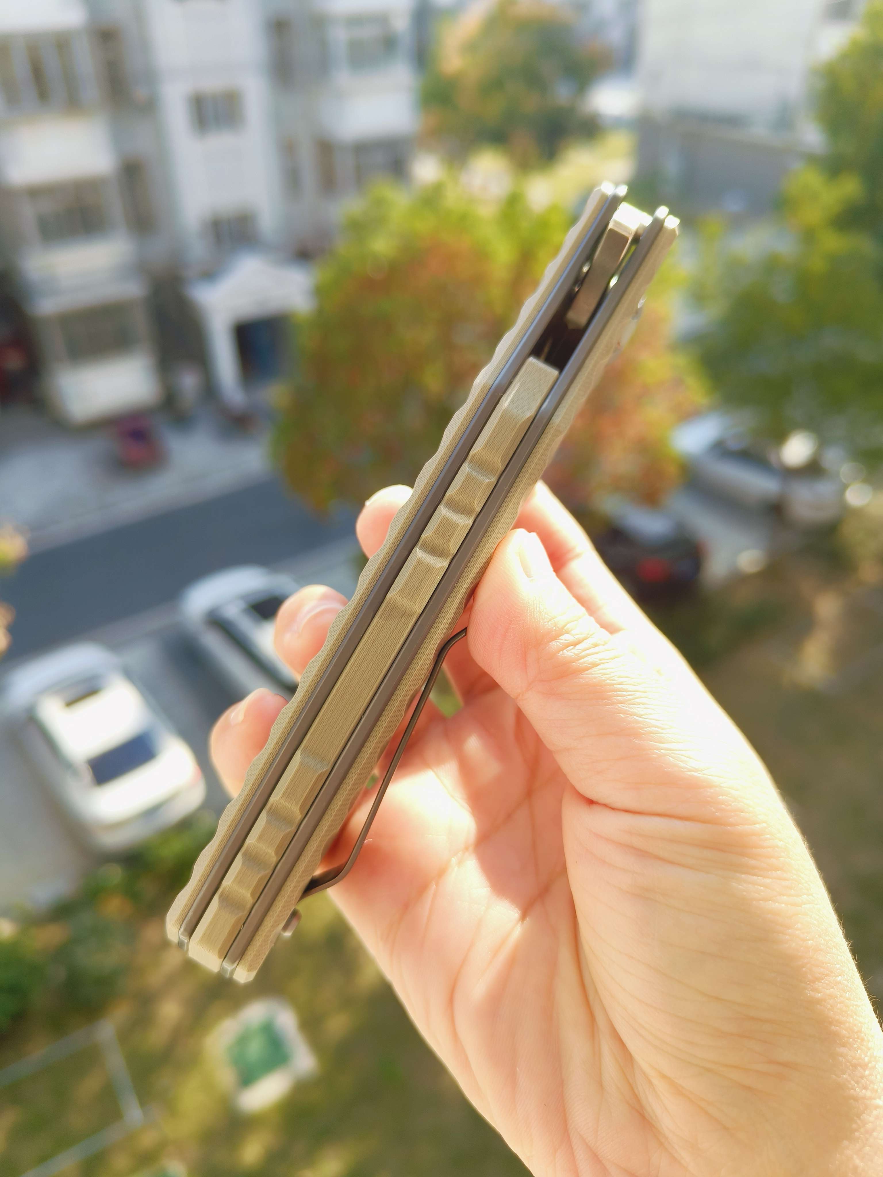 Maxace Knives 狂徒二代 K110钢 G10柄 沙漠色 258