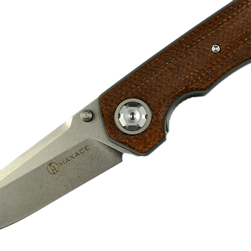 Maxace knives 影武者二代 K110钢 G10柄 棕色 358