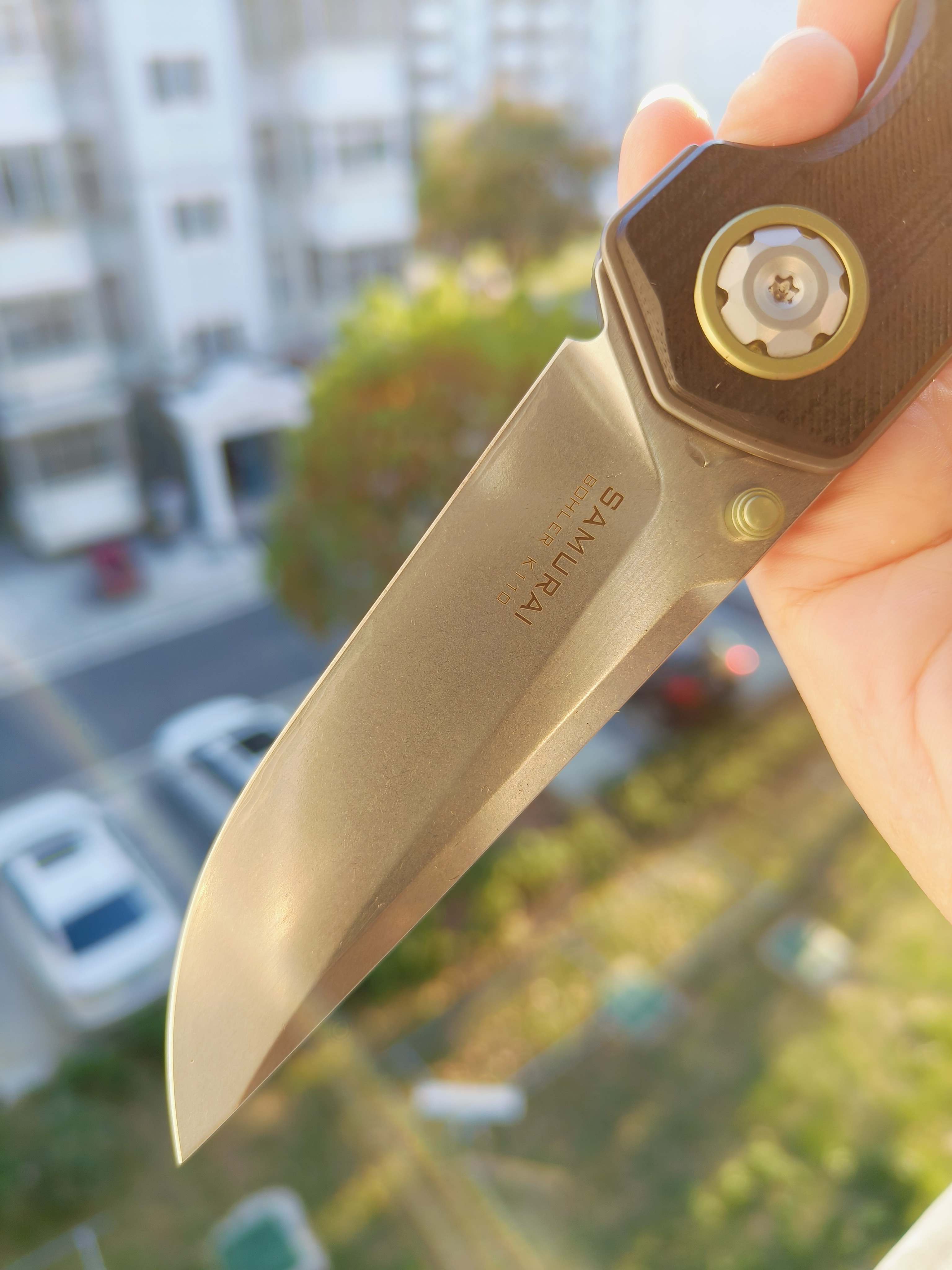Maxace knives 影武者二代 K110钢 G10柄 黑色 358