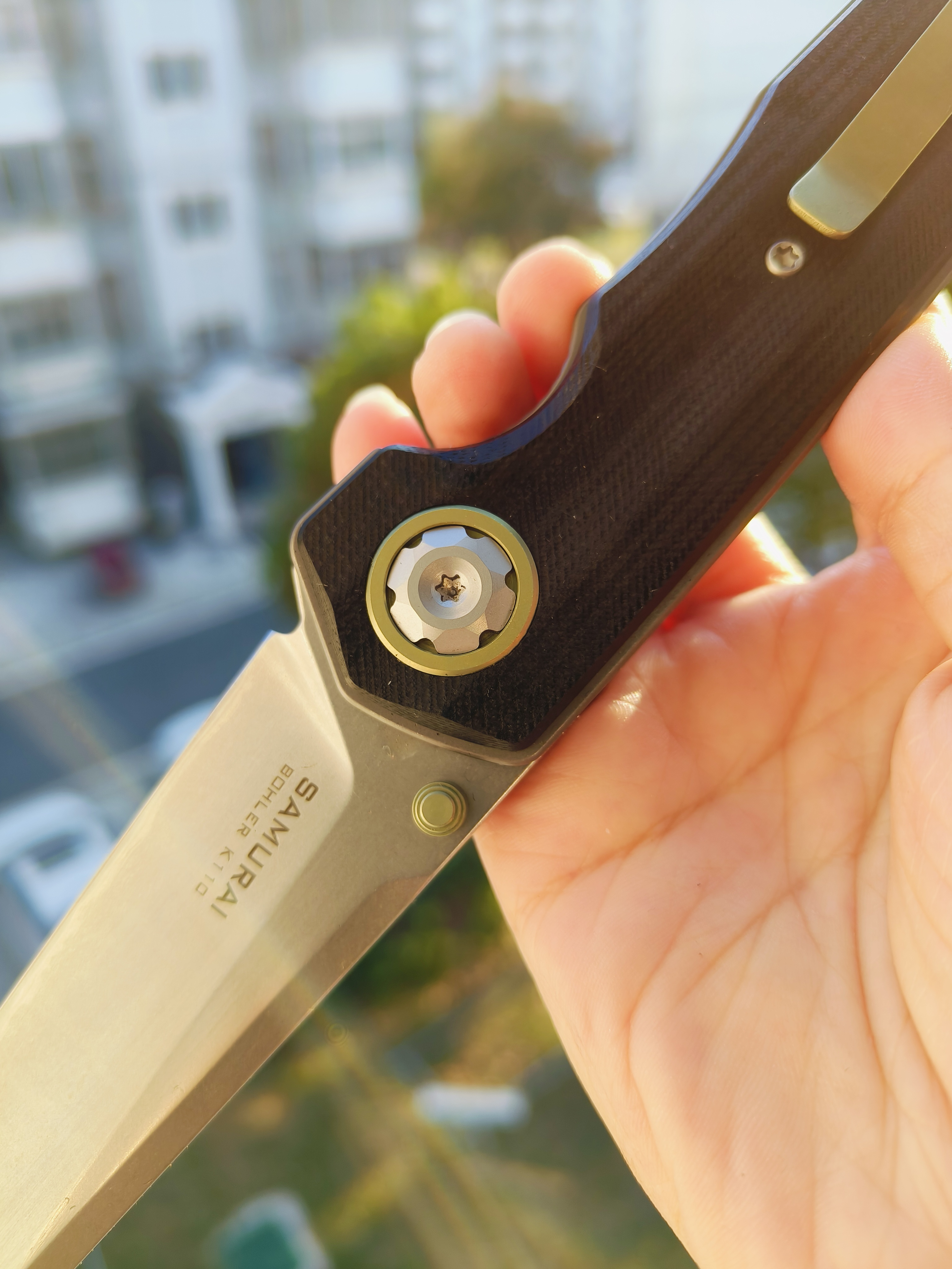 Maxace knives 影武者二代 K110钢 G10柄 黑色 358