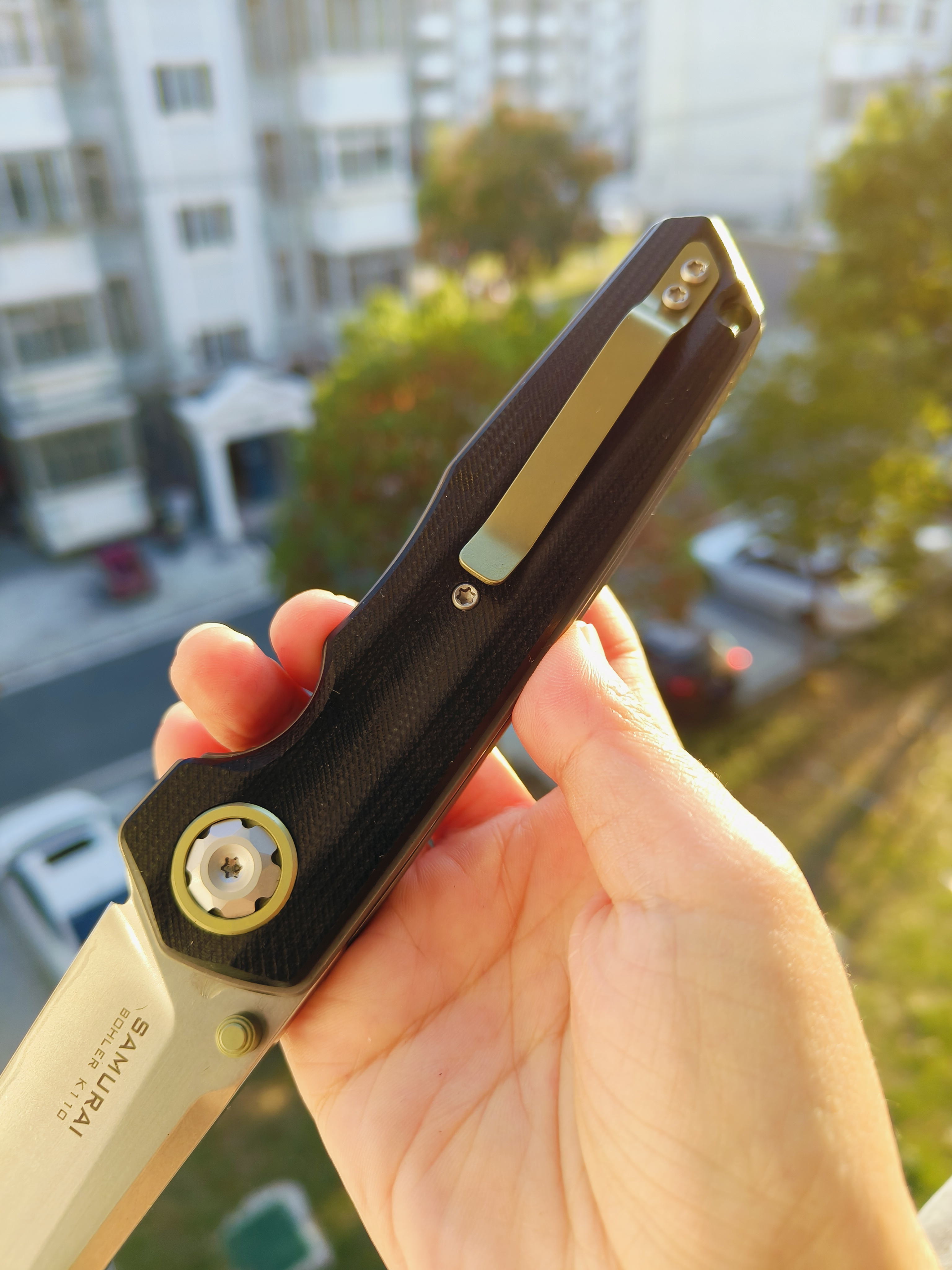 Maxace knives 影武者二代 K110钢 G10柄 黑色 358
