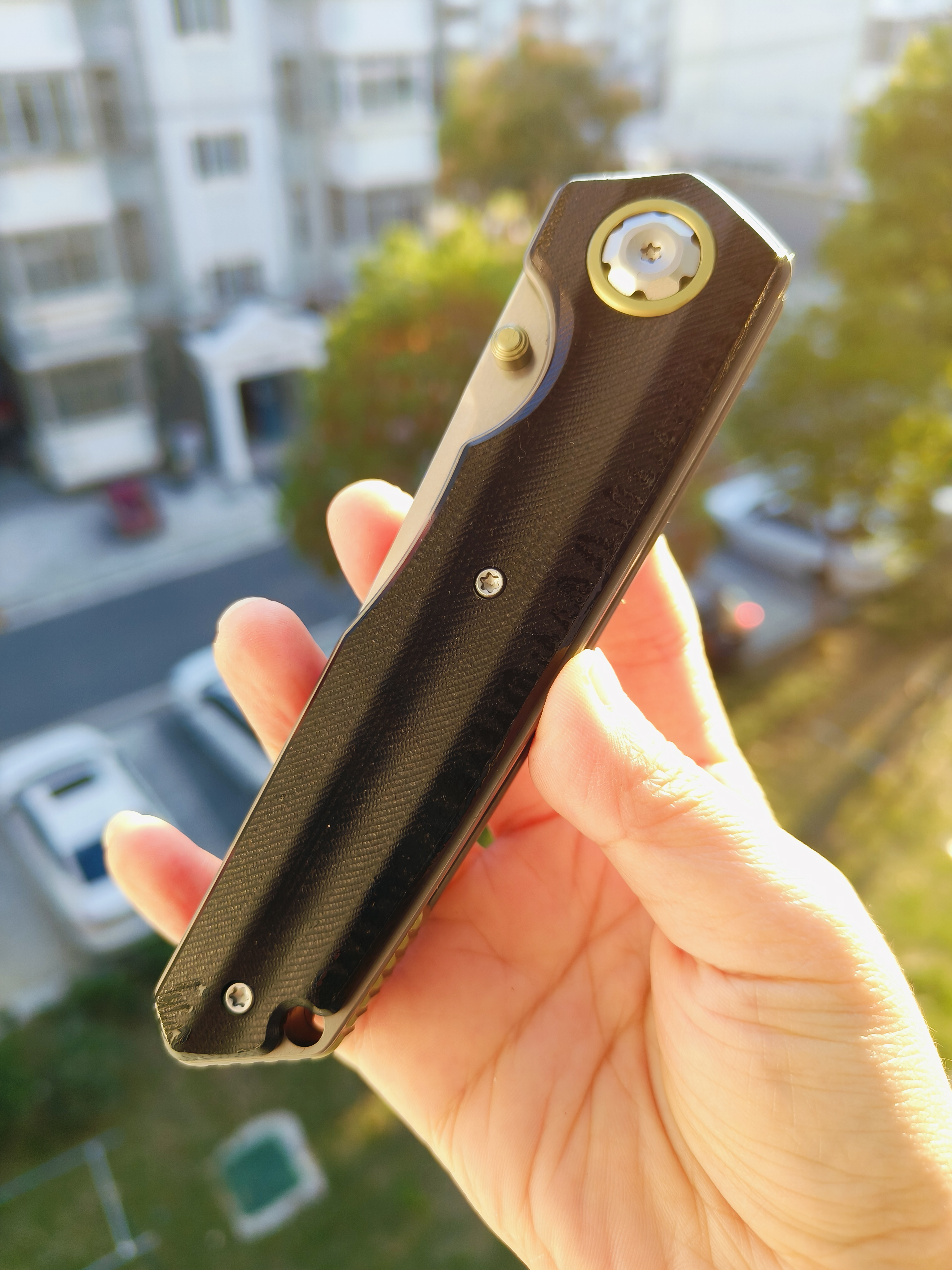 Maxace knives 影武者二代 K110钢 G10柄 黑色 358