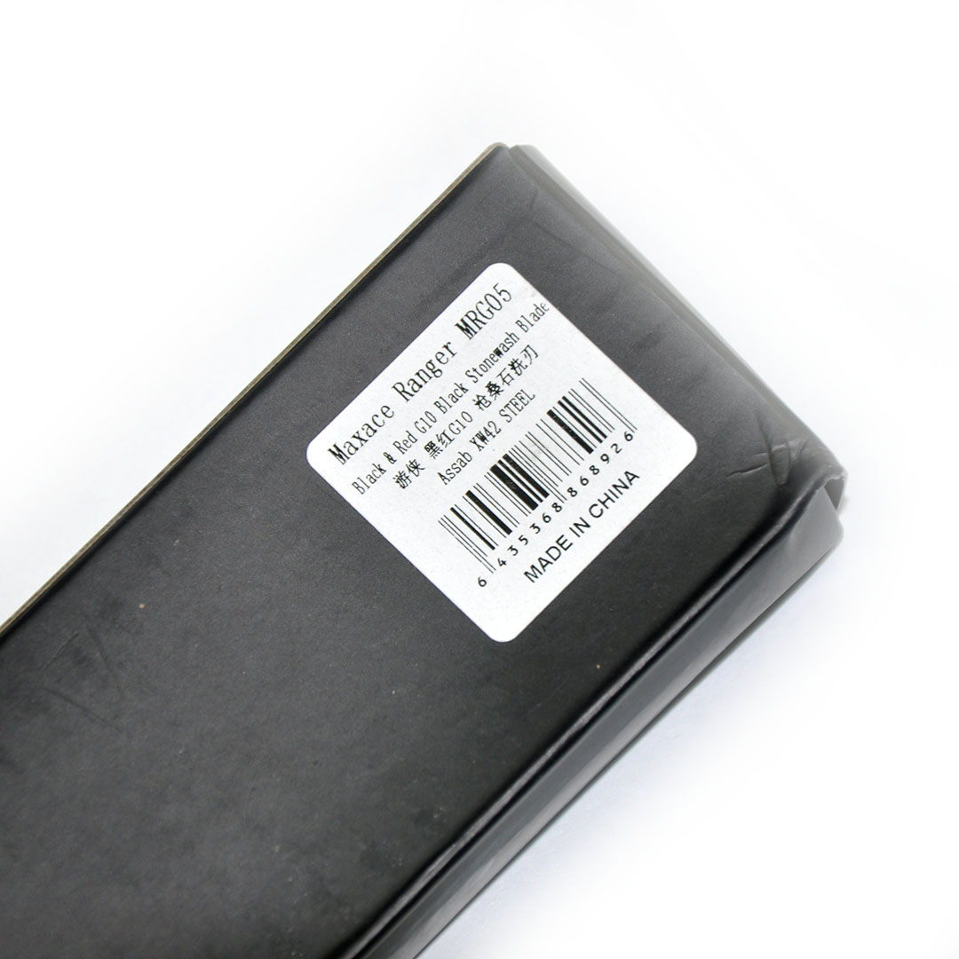 Maxace Knives 游侠 XW42钢 G10柄 黑红 258