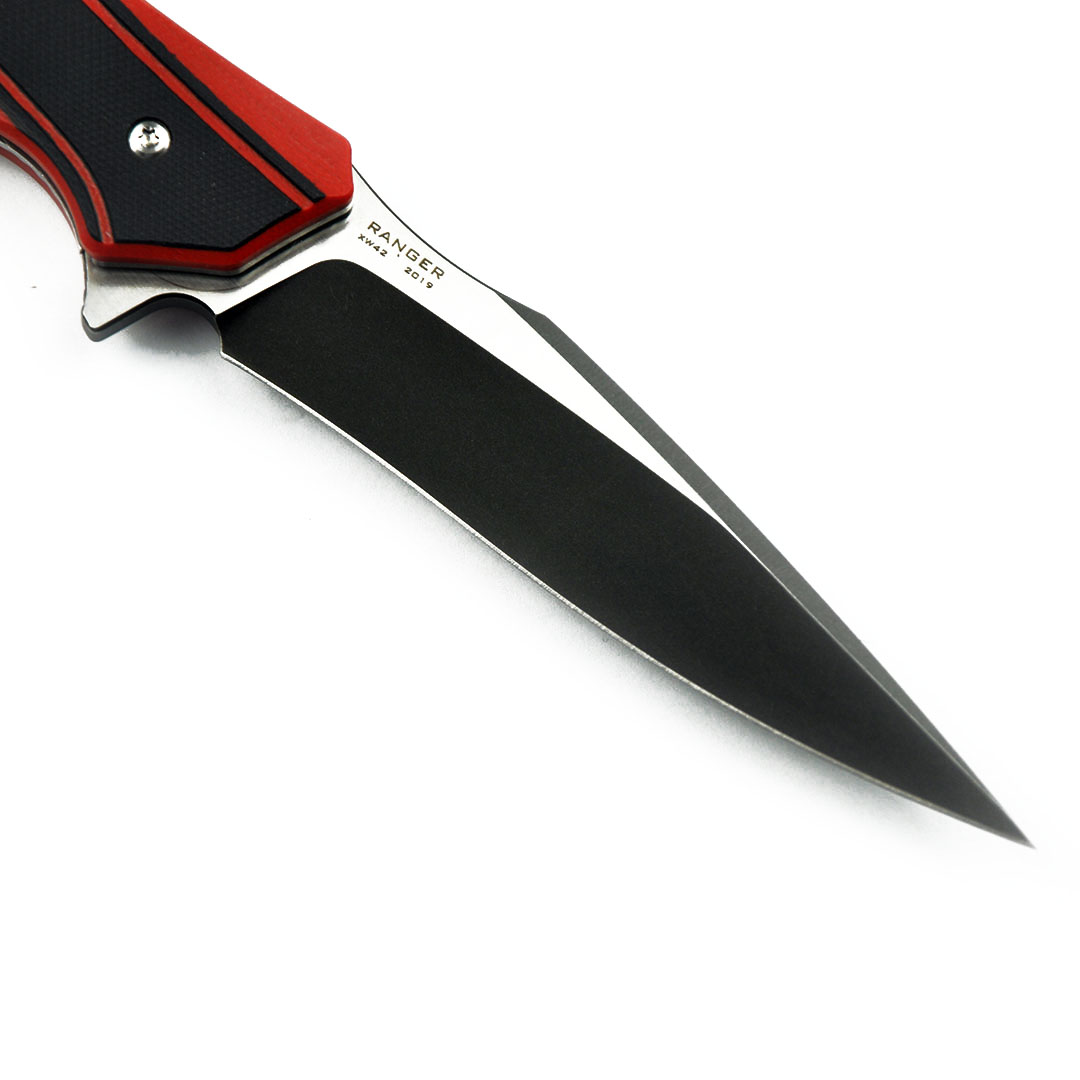 Maxace Knives 游侠 XW42钢 G10柄 黑红 258