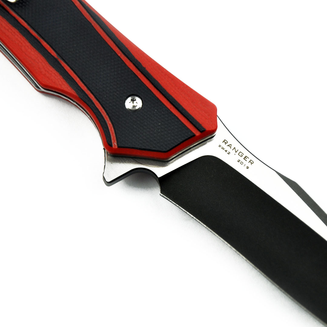 Maxace Knives 游侠 XW42钢 G10柄 黑红 258