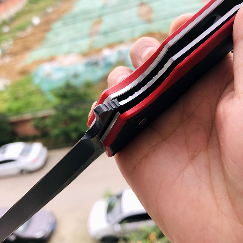 Maxace Knives 游侠 XW42钢 G10柄 黑红 258