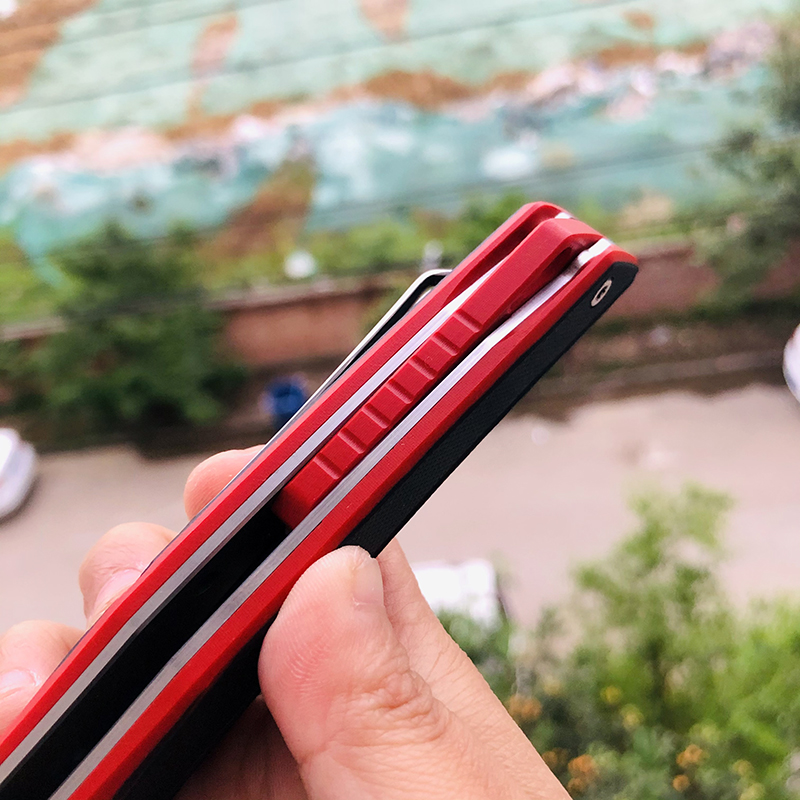 Maxace Knives 游侠 XW42钢 G10柄 黑红 258