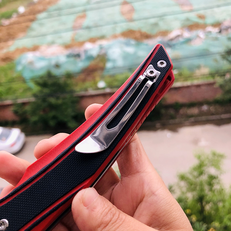 Maxace Knives 游侠 XW42钢 G10柄 黑红 258