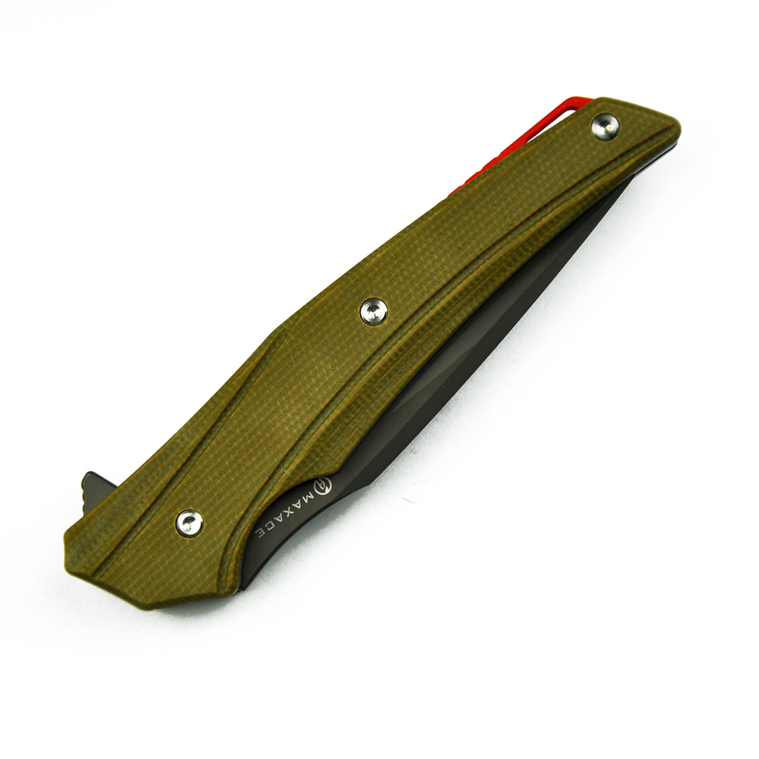 Maxace Knives 游侠 XW42钢 G10柄 深绿色 258