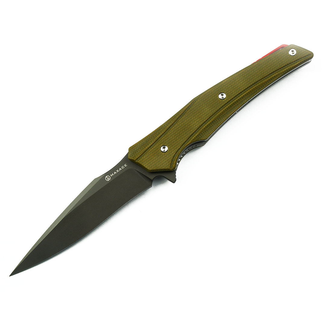 Maxace Knives 游侠 XW42钢 G10柄 深绿色 258