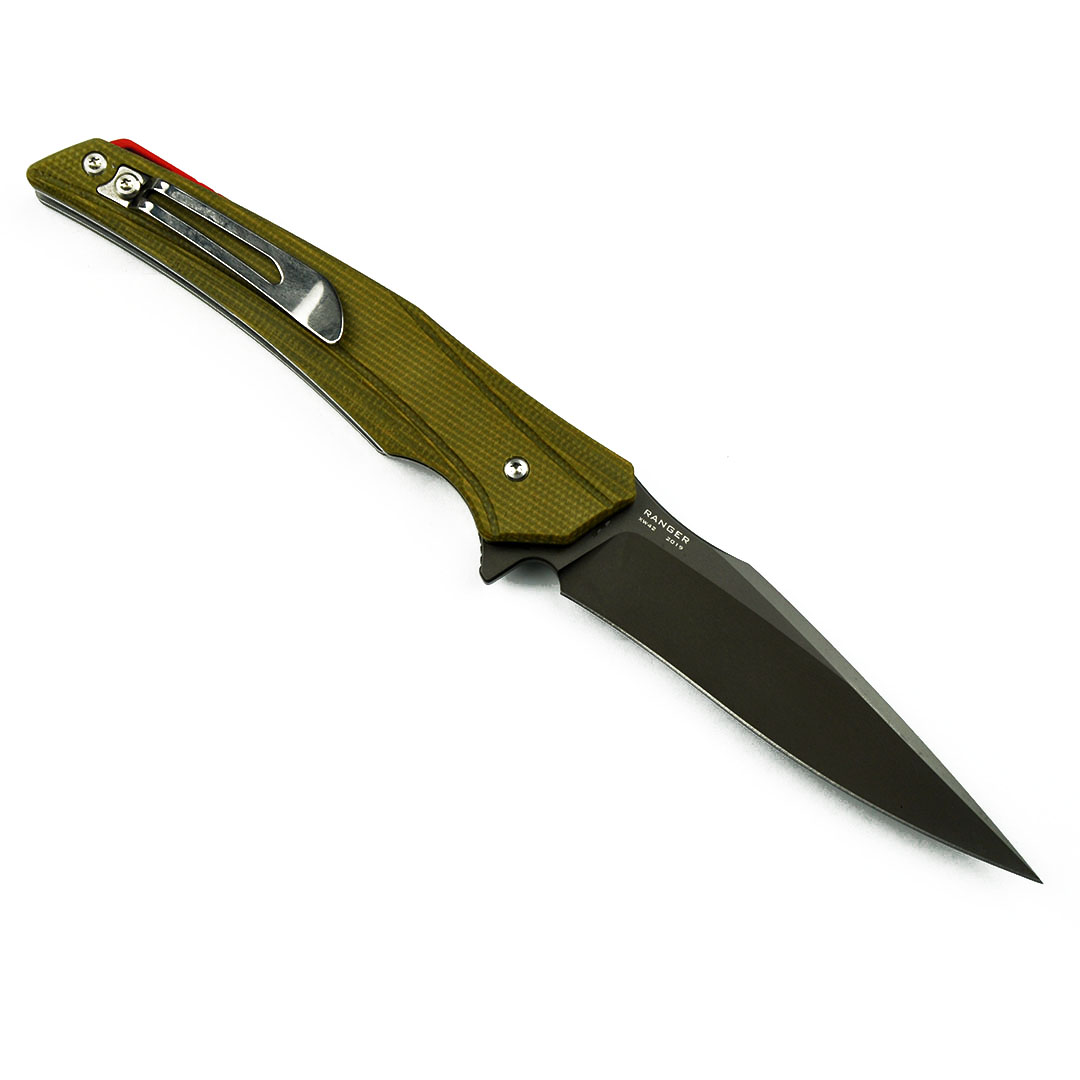 Maxace Knives 游侠 XW42钢 G10柄 深绿色 258