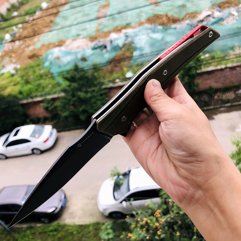 Maxace Knives 游侠 XW42钢 G10柄 深绿色 258