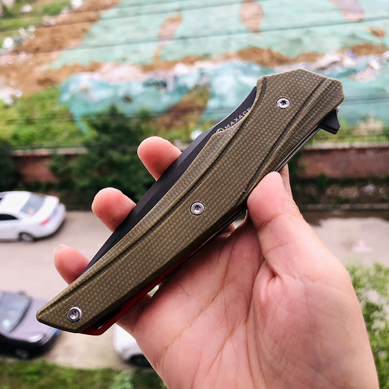 Maxace Knives 游侠 XW42钢 G10柄 深绿色 258