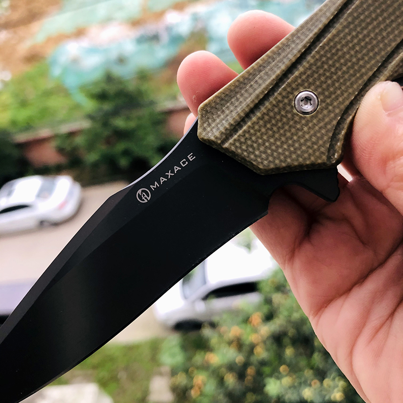 Maxace Knives 游侠 XW42钢 G10柄 深绿色 258
