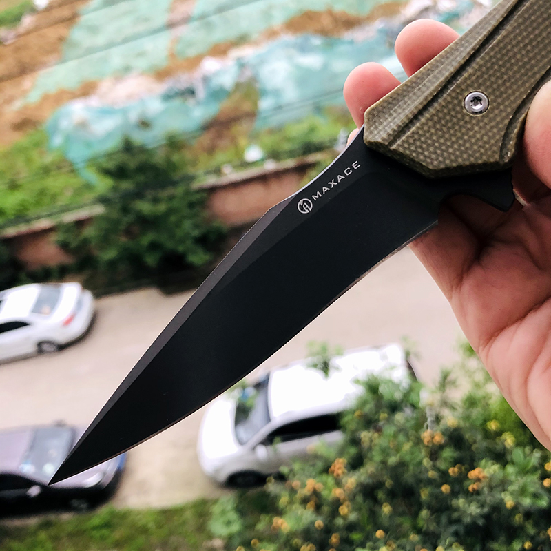 Maxace Knives 游侠 XW42钢 G10柄 深绿色 258