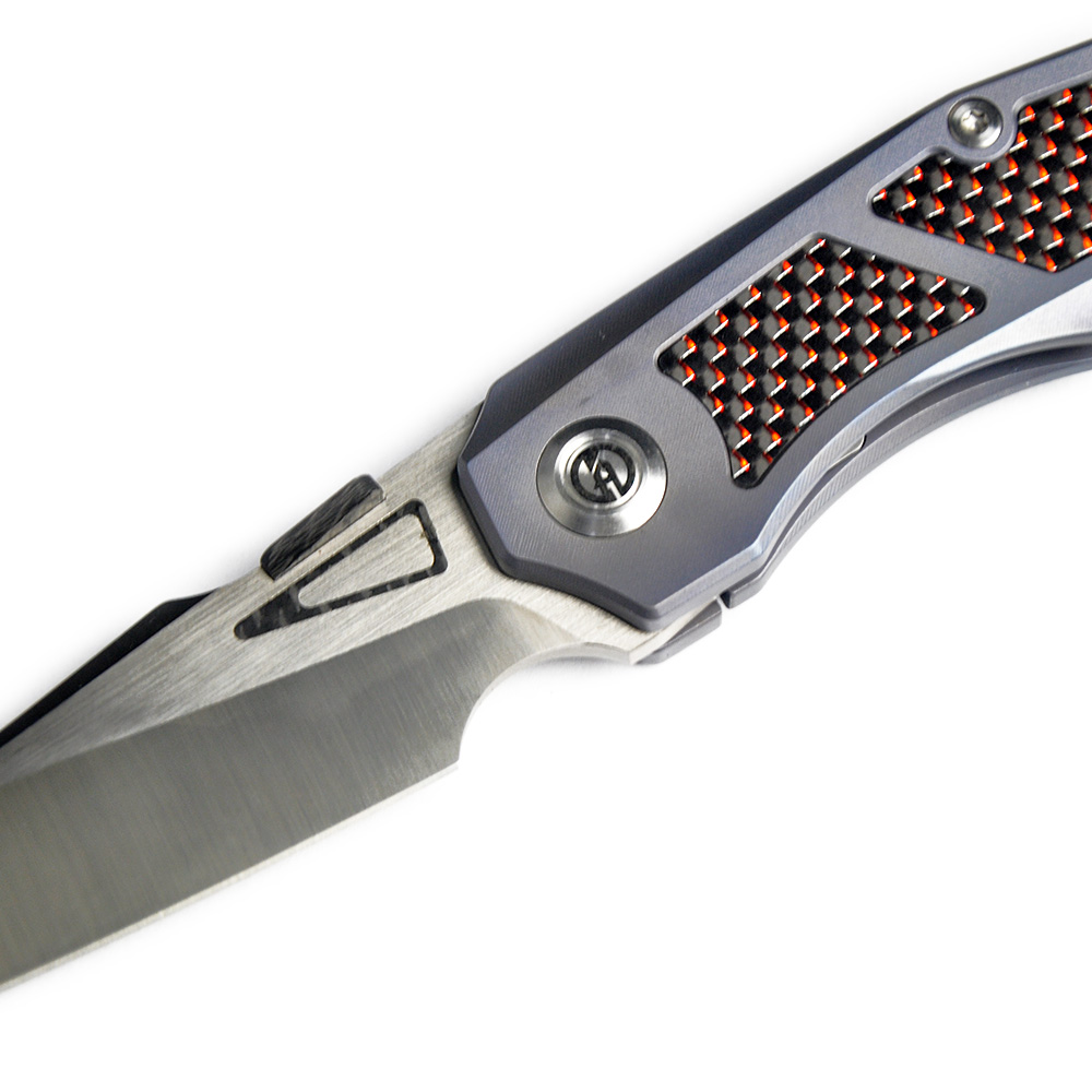 【售完】Maxace Knives 鸢 M390钢 钛柄镶嵌碳纤维 原价980 特惠580