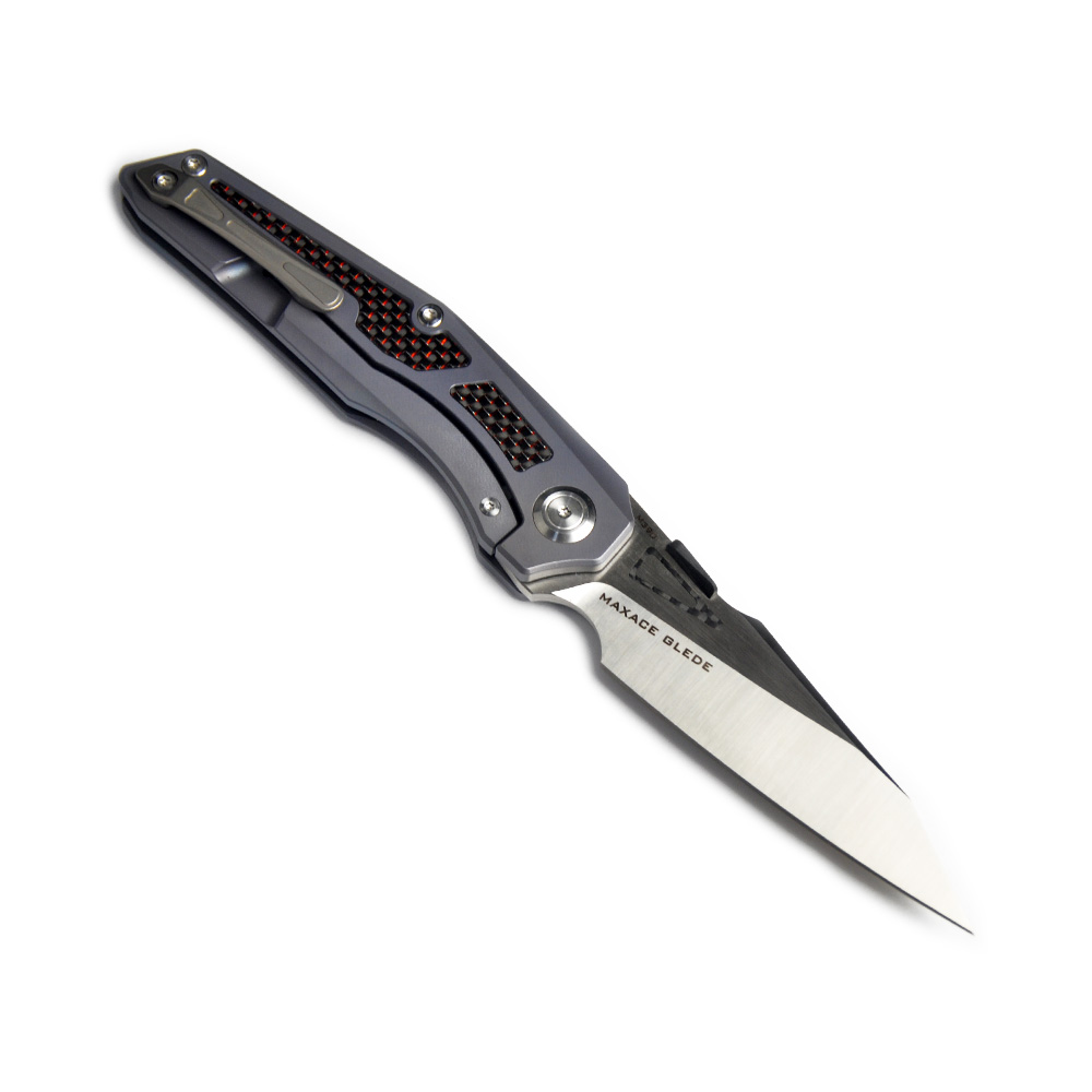 【售完】Maxace Knives 鸢 M390钢 钛柄镶嵌碳纤维 原价980 特惠580