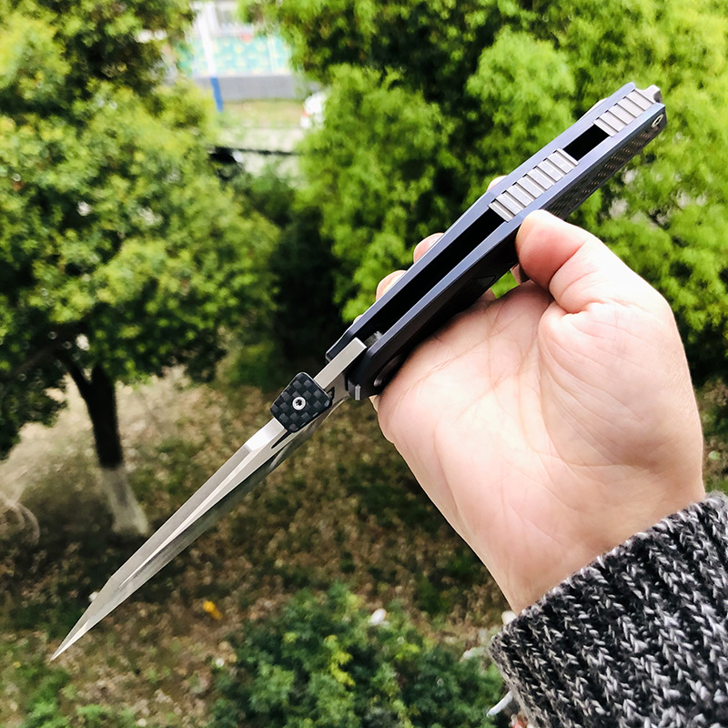 【售完】Maxace Knives 鸢 M390钢 钛柄镶嵌碳纤维 原价980 特惠580