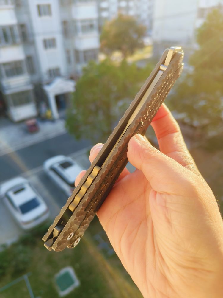 🚫 Maxace Knives 黑曜石 CPM-90V钢 钛合金柄 石洗 1580