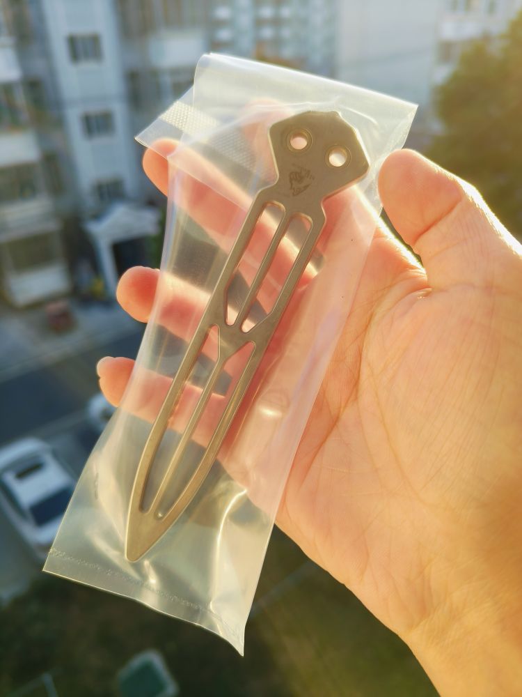 🚫 Maxace Knives 黑曜石 CPM-90V钢 钛合金柄 石洗 1580