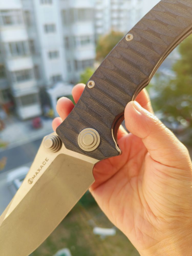 🚫 Maxace Knives 沙尘暴 K110钢 G10柄 380