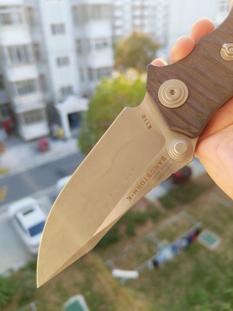 🚫 Maxace Knives 沙尘暴 K110钢 G10柄 380