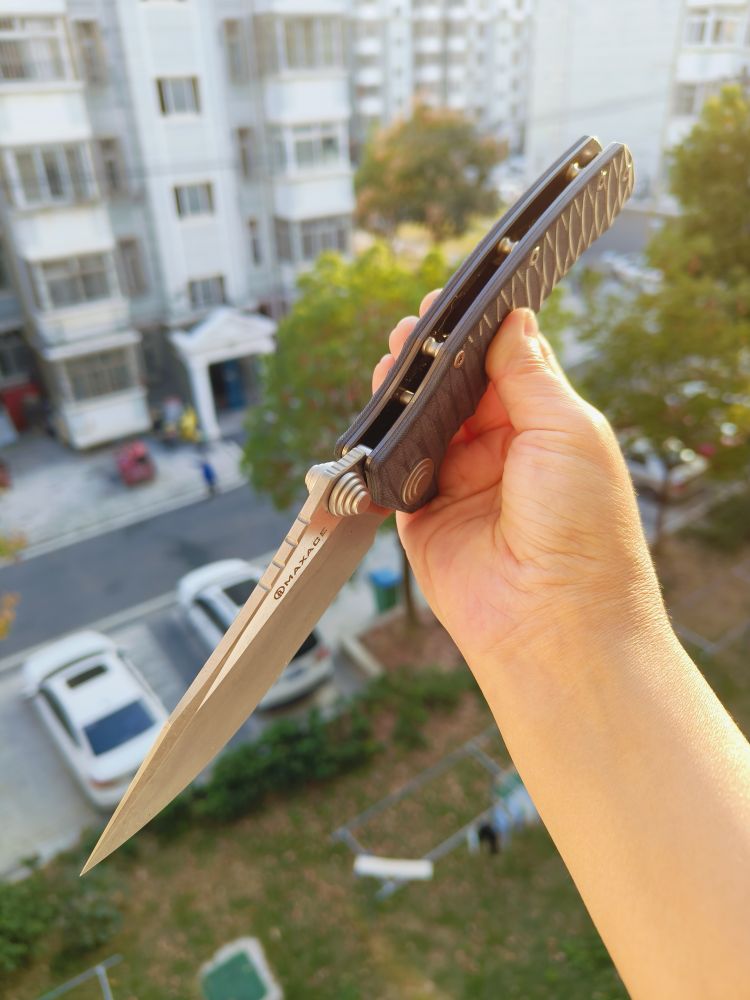 🚫 Maxace Knives 沙尘暴 K110钢 G10柄 380