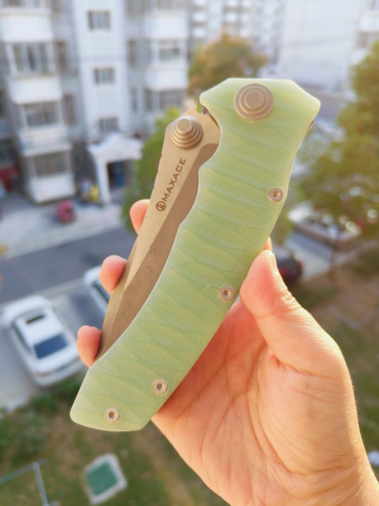 Maxace Knives 沙尘暴 K110钢 G10柄 380