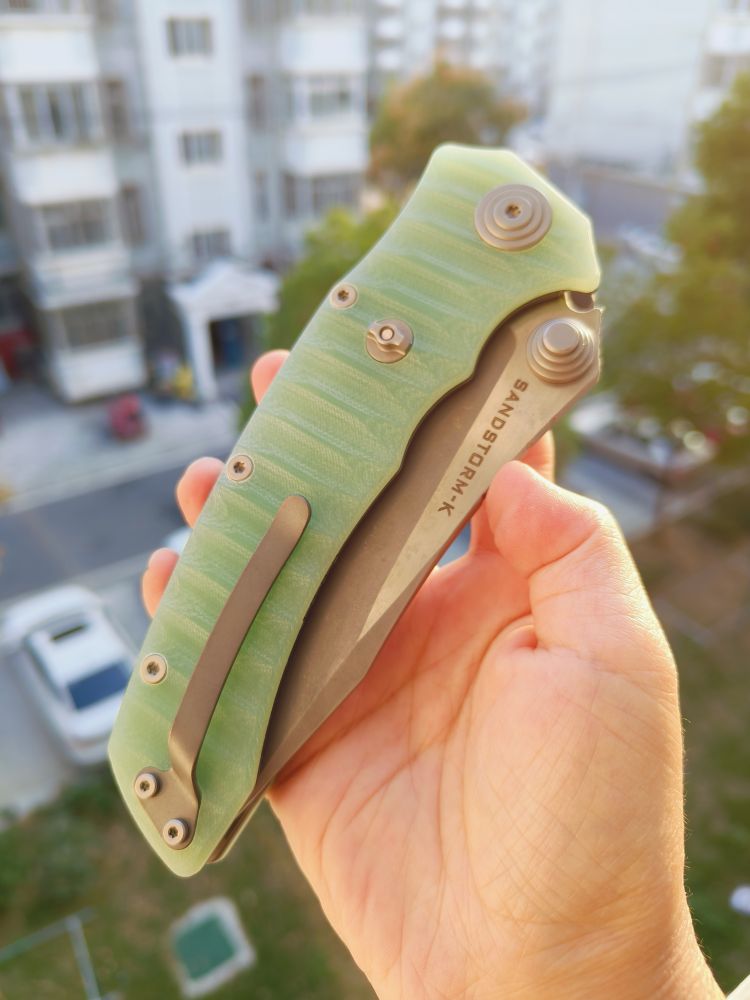Maxace Knives 沙尘暴 K110钢 G10柄 380