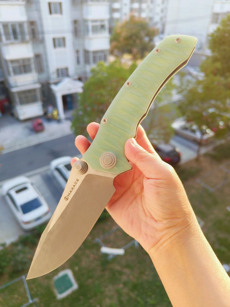 Maxace Knives 沙尘暴 K110钢 G10柄 380