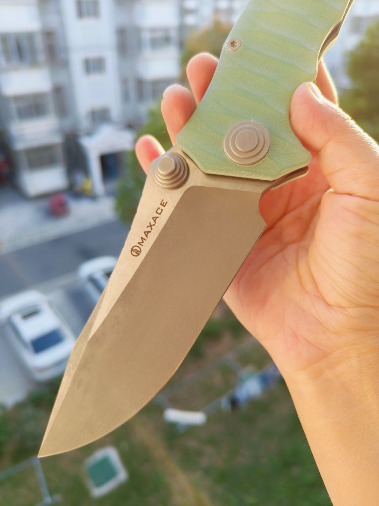 Maxace Knives 沙尘暴 K110钢 G10柄 380