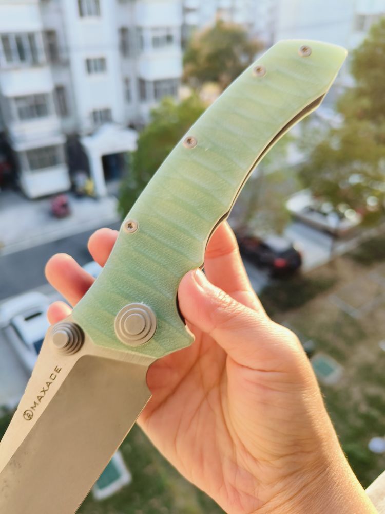 Maxace Knives 沙尘暴 K110钢 G10柄 380