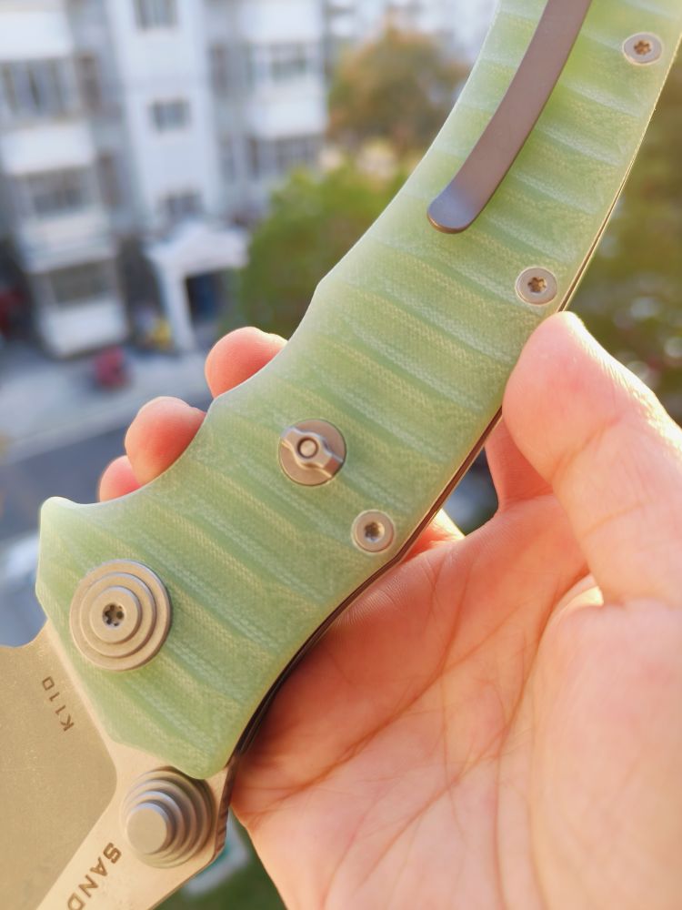 Maxace Knives 沙尘暴 K110钢 G10柄 380