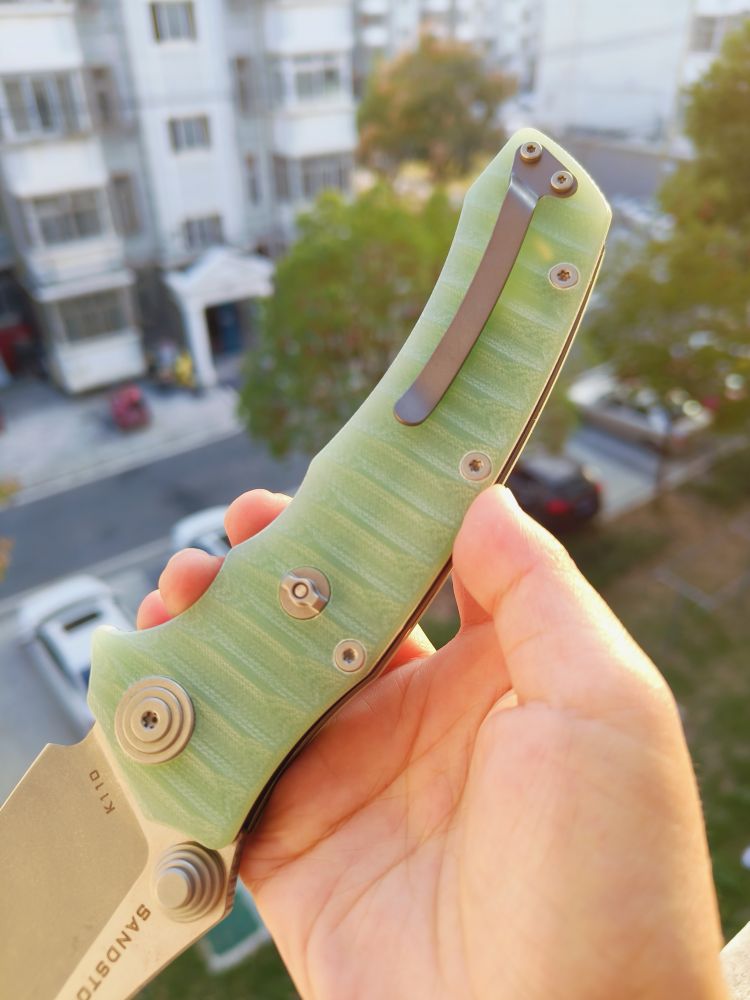 Maxace Knives 沙尘暴 K110钢 G10柄 380