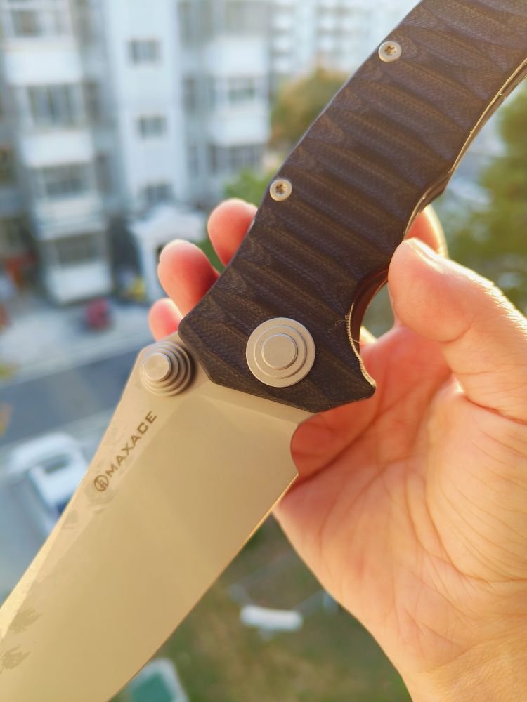 Maxace Knives 沙尘暴 K110钢 G10柄 380