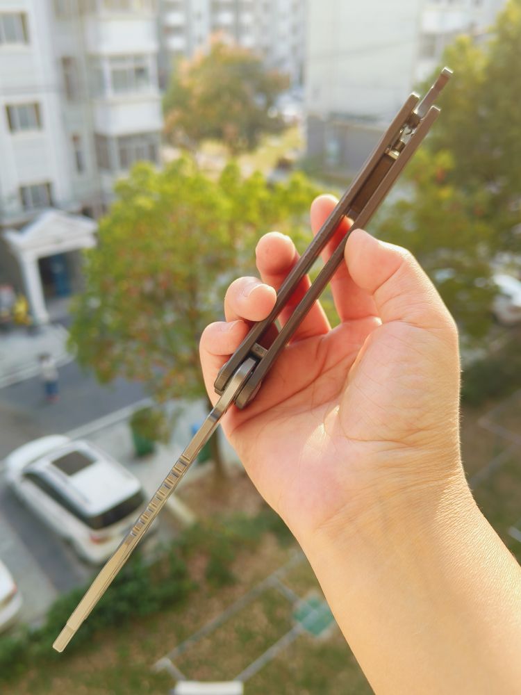 🚫 Maxace Knives 罗兰二代 M390刃 钛合金柄 棕色 原价998 促销价750